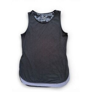 Tangerine Athletic Tank Top Black Camo Athletic Workout Gym Size M